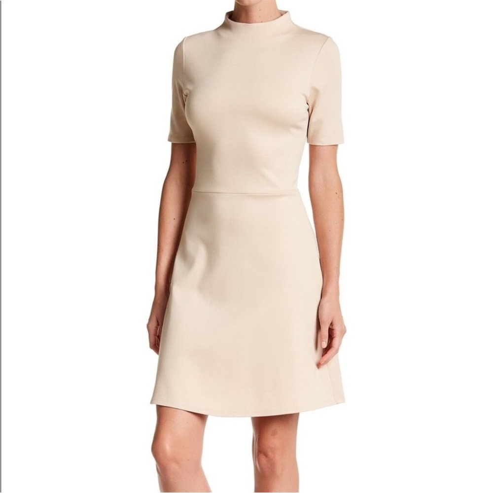 The Vanity Room mock neck midi